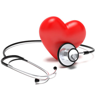  heart and stethoscope