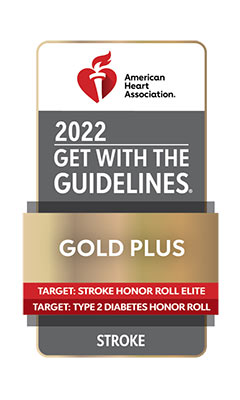 Get with the Guidelines – Stroke Gold Plus award