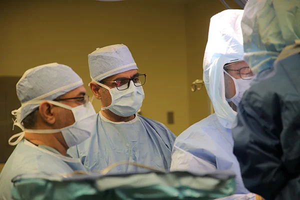 Doctors observing Dr. Price