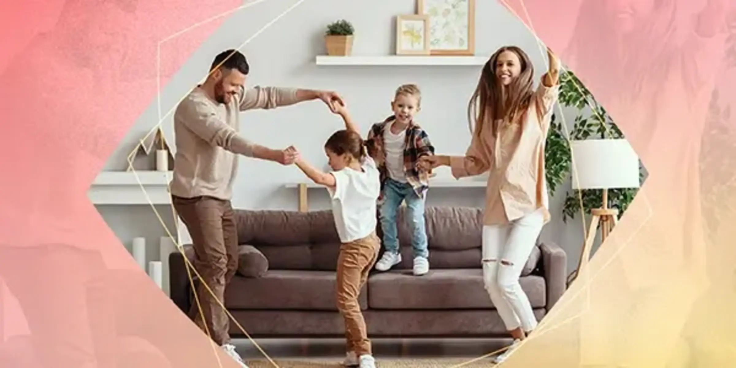 family dancing