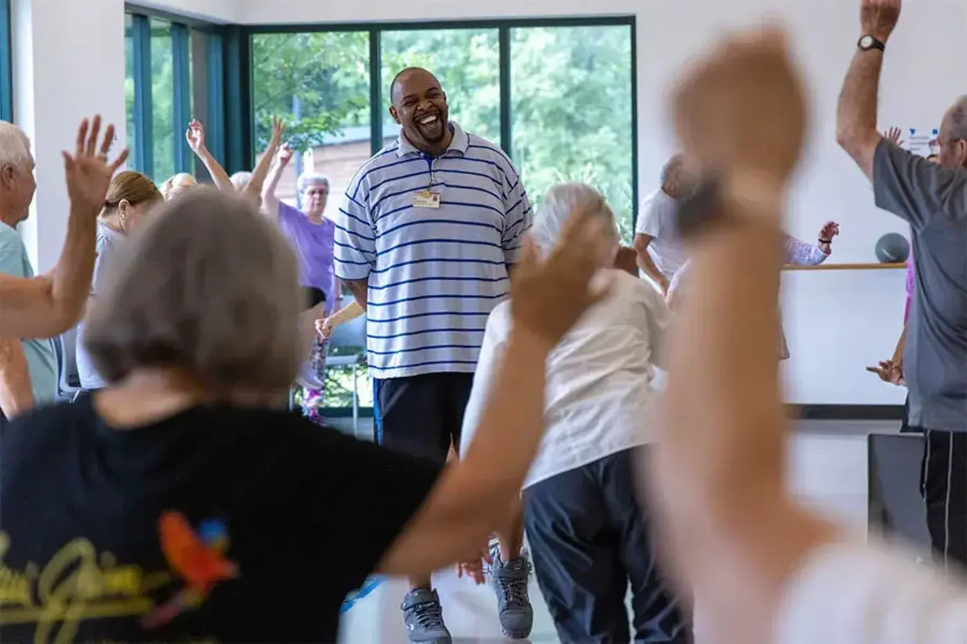 Senior center class