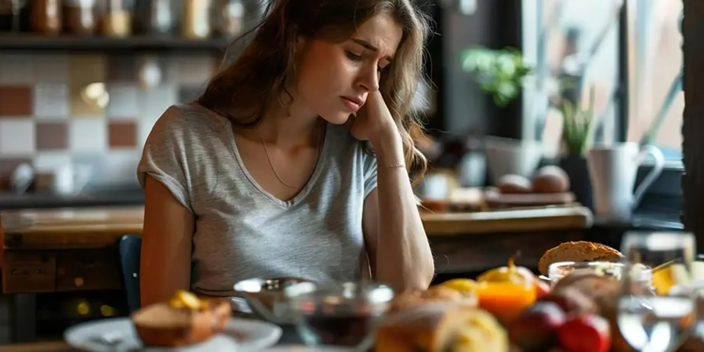 woman with IBS stomach pain