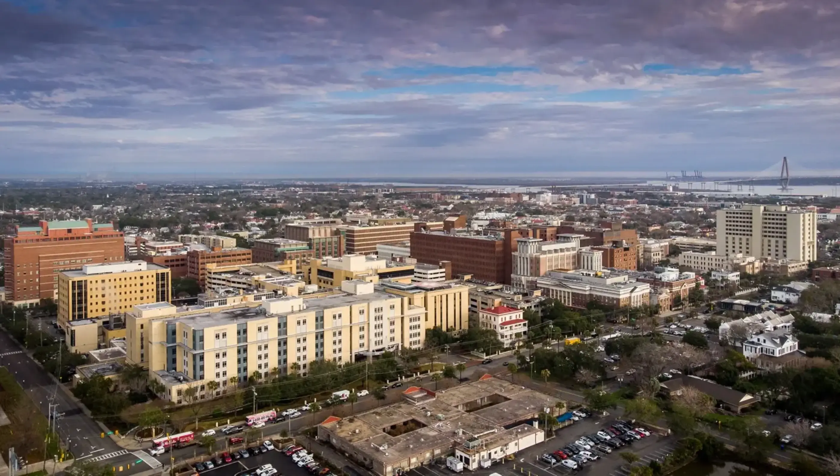 Roper hospital aerial photo