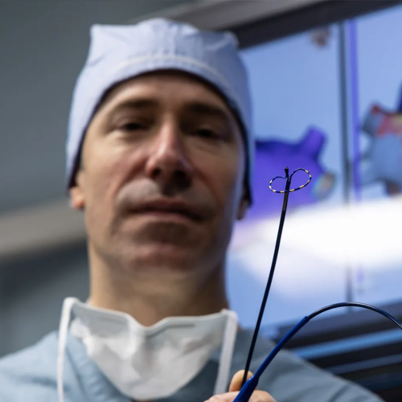 Doctor Fields with tool