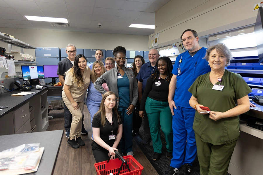 Berkeley Hospital pharmacy staff