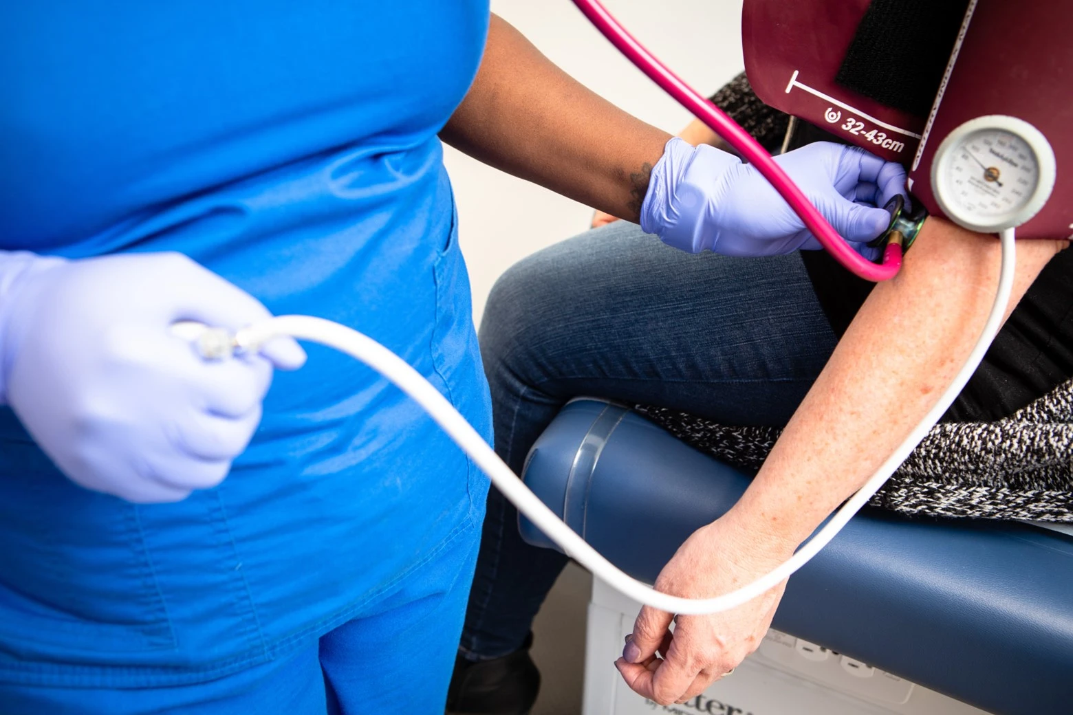 Blood pressure test