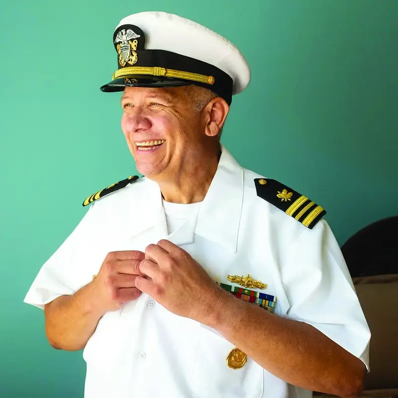 Ed Barnes, navy officer