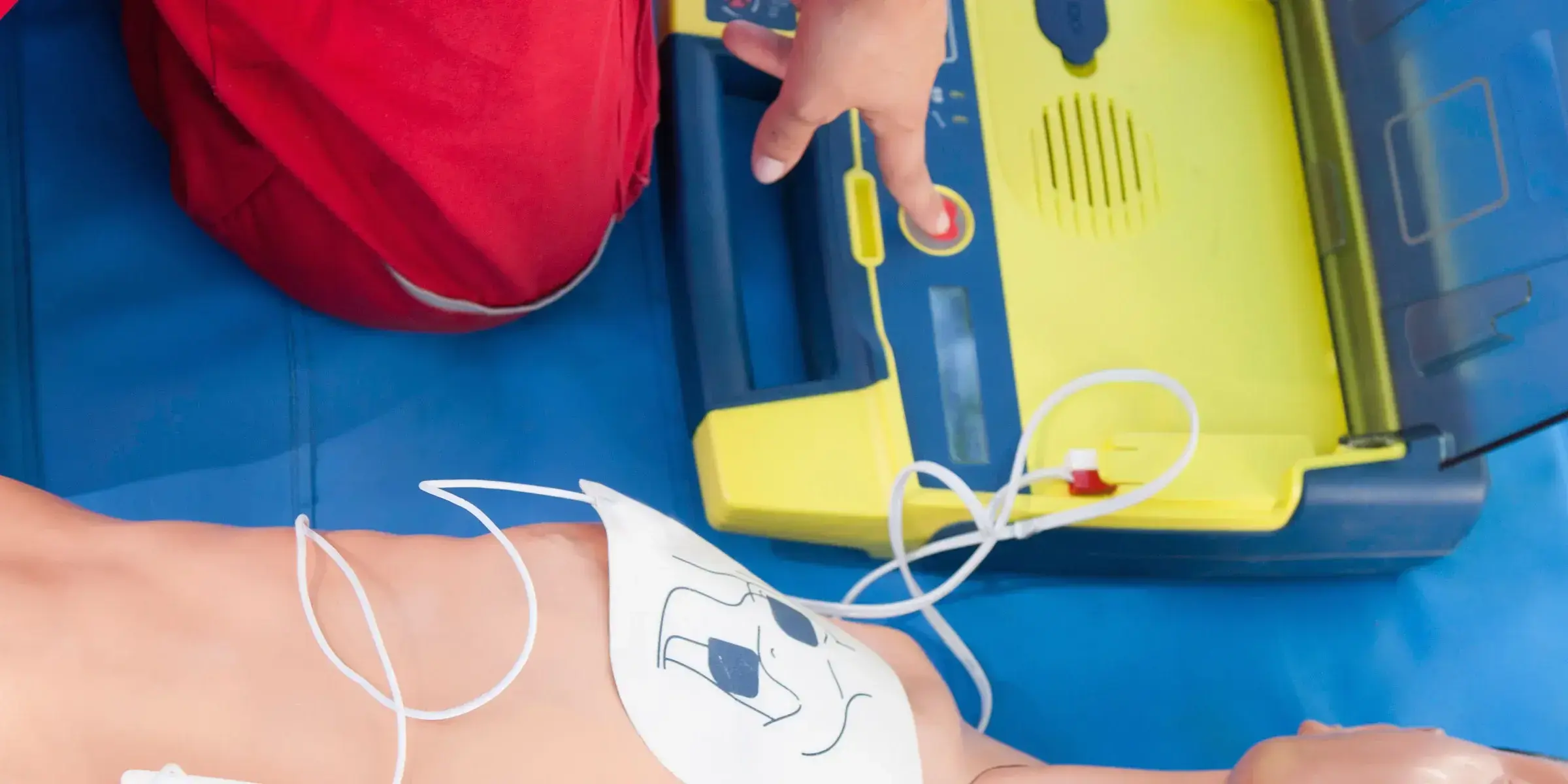 Using AED on dummy