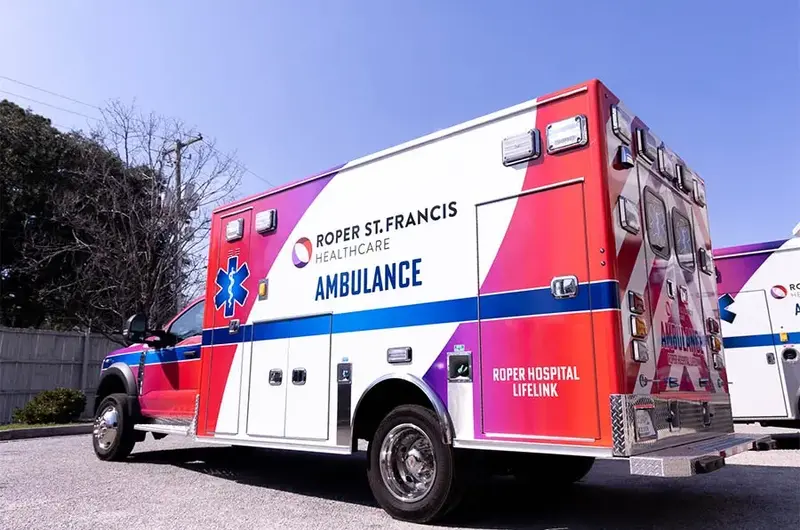 Roper Hospital Lifelink ambulance