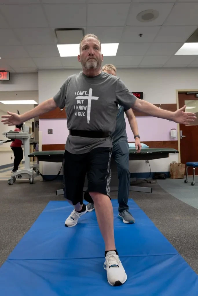 Shannon balancing while lunging