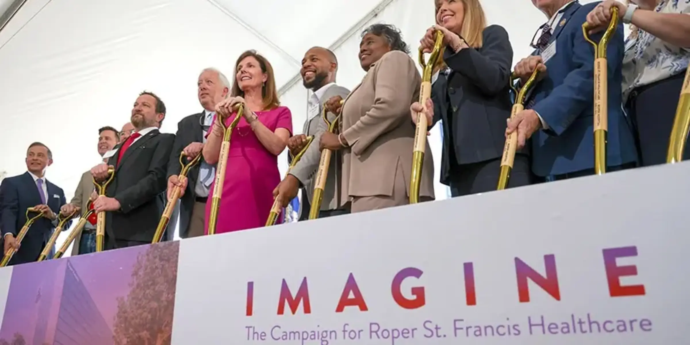 Roper St. Francis Healthcare Board at Roper Hospital groundbreaking