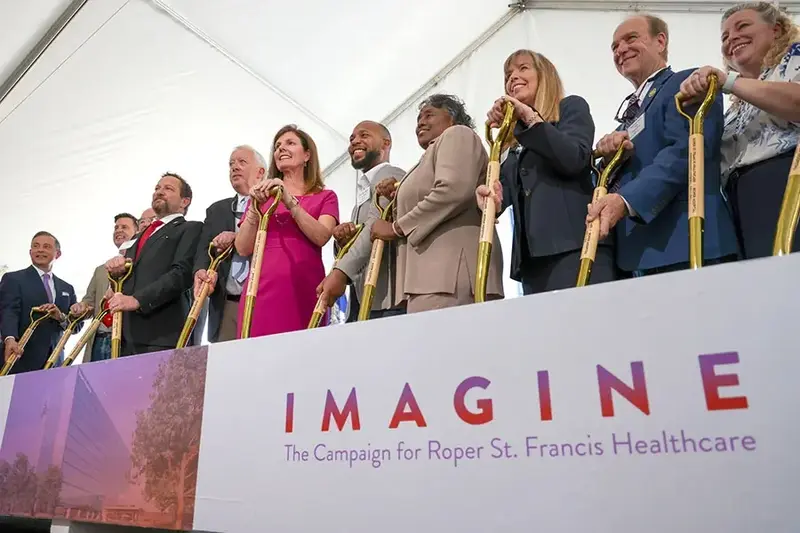 Roper St. Francis Healthcare Board at Roper Hospital groundbreaking