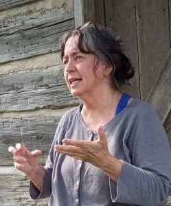 Pam Campbell poetry reading.