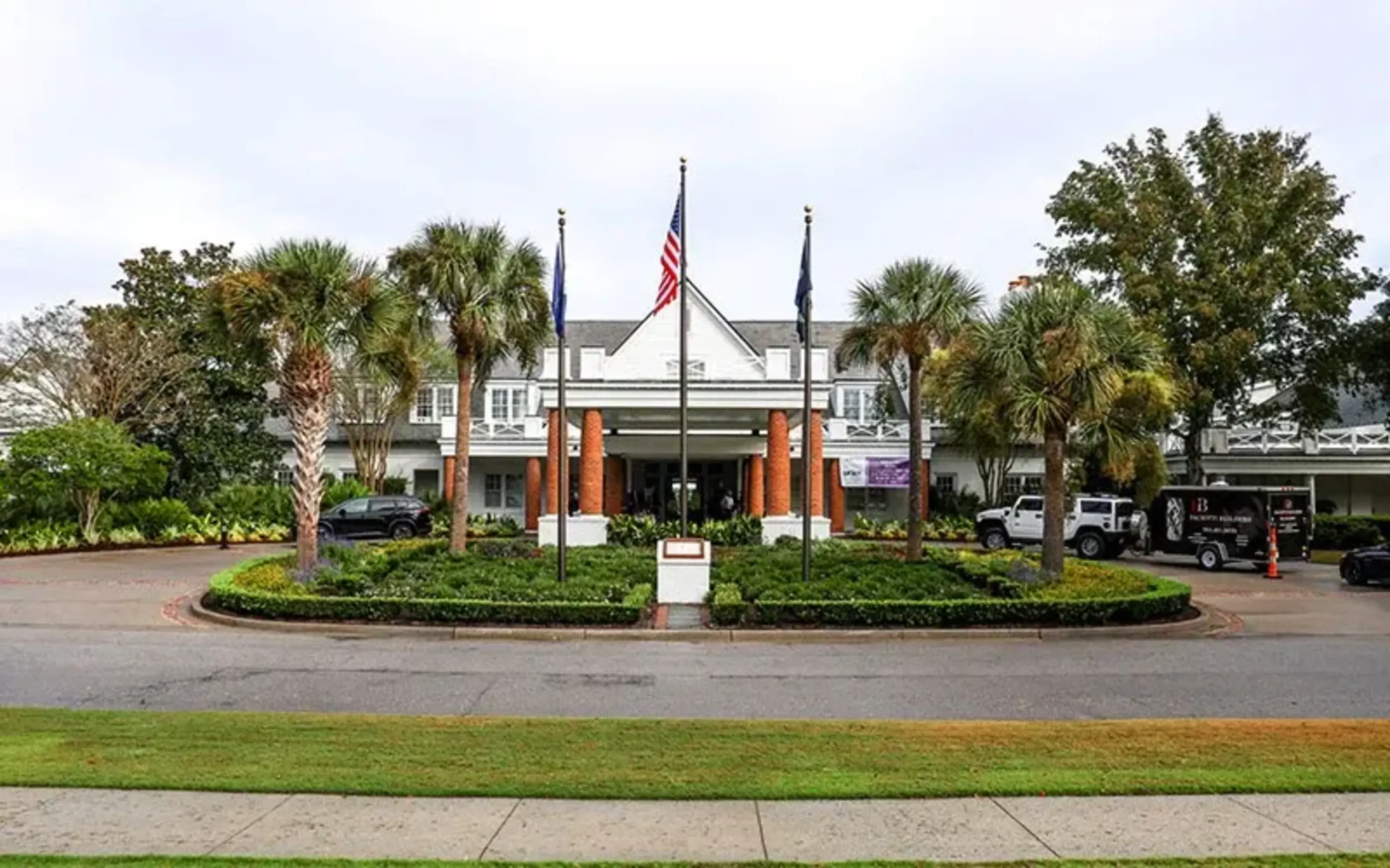 Golf tournament location