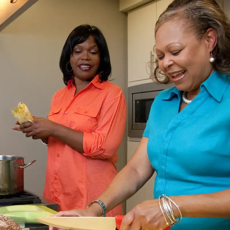 Women cooking
