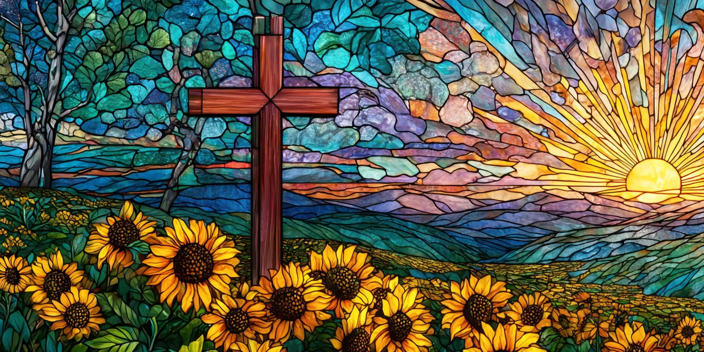Stained glass window