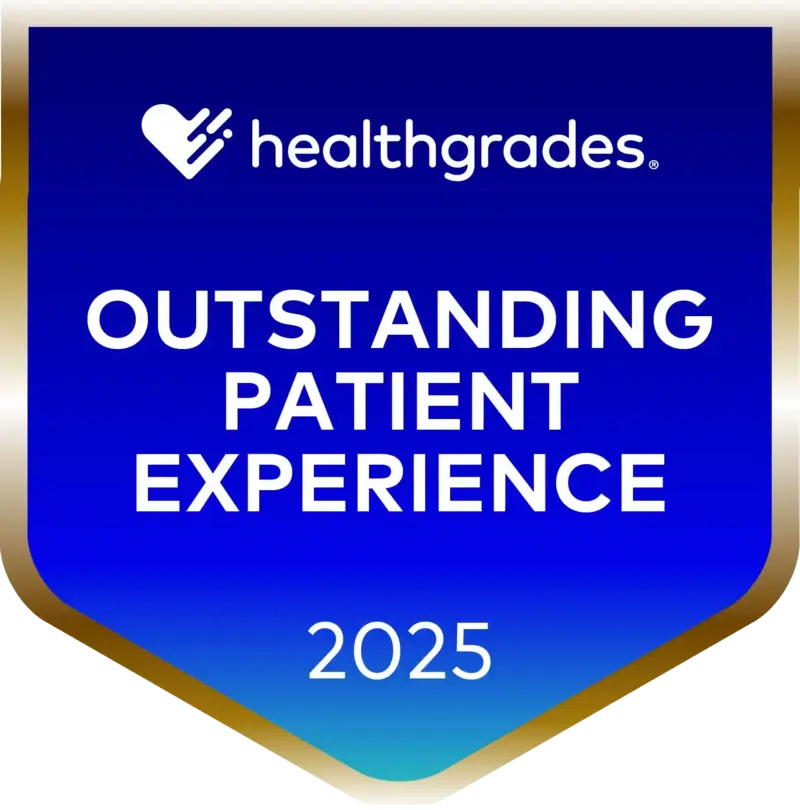 Healthgrades outstanding patient experience 2025