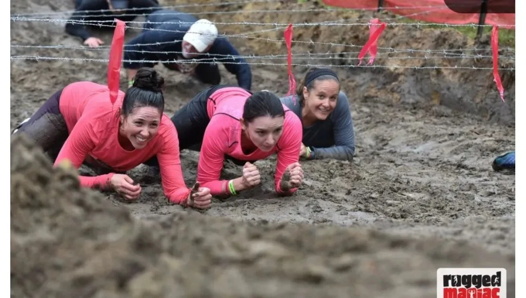 Crystal Poole at a mud run