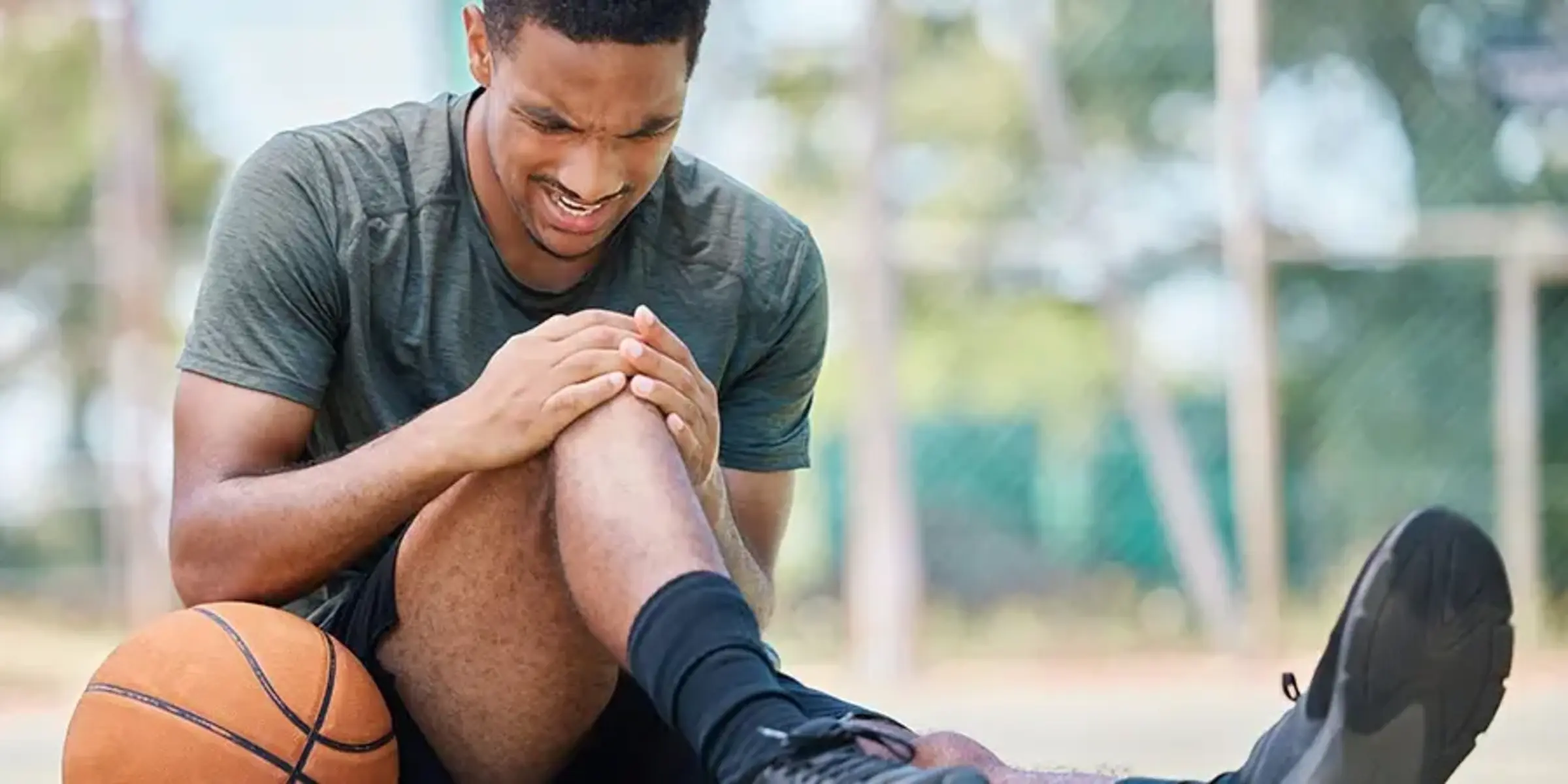 man with knee injury knee pain and joint pain