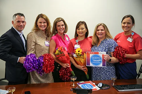 Jennifer Crawford President DiLisi and RNs