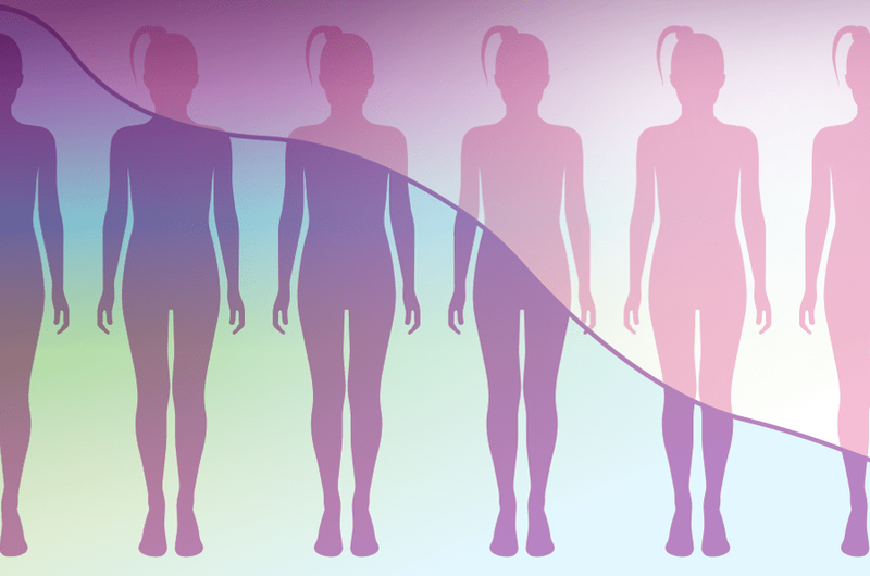 Menopause girl silhouette 900x600