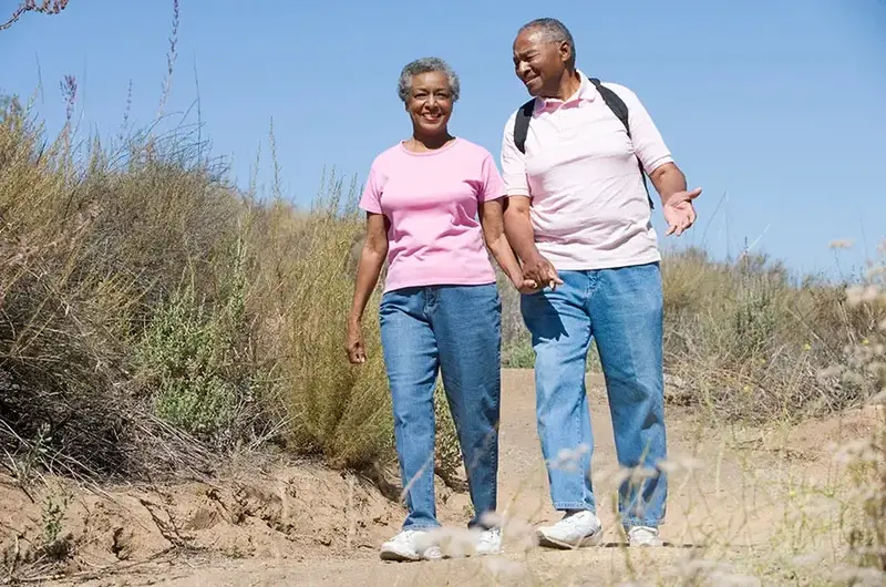 couple walking