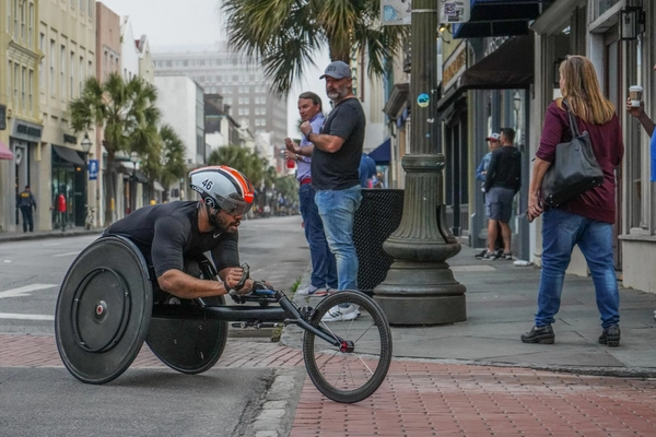 wheelchair race participant