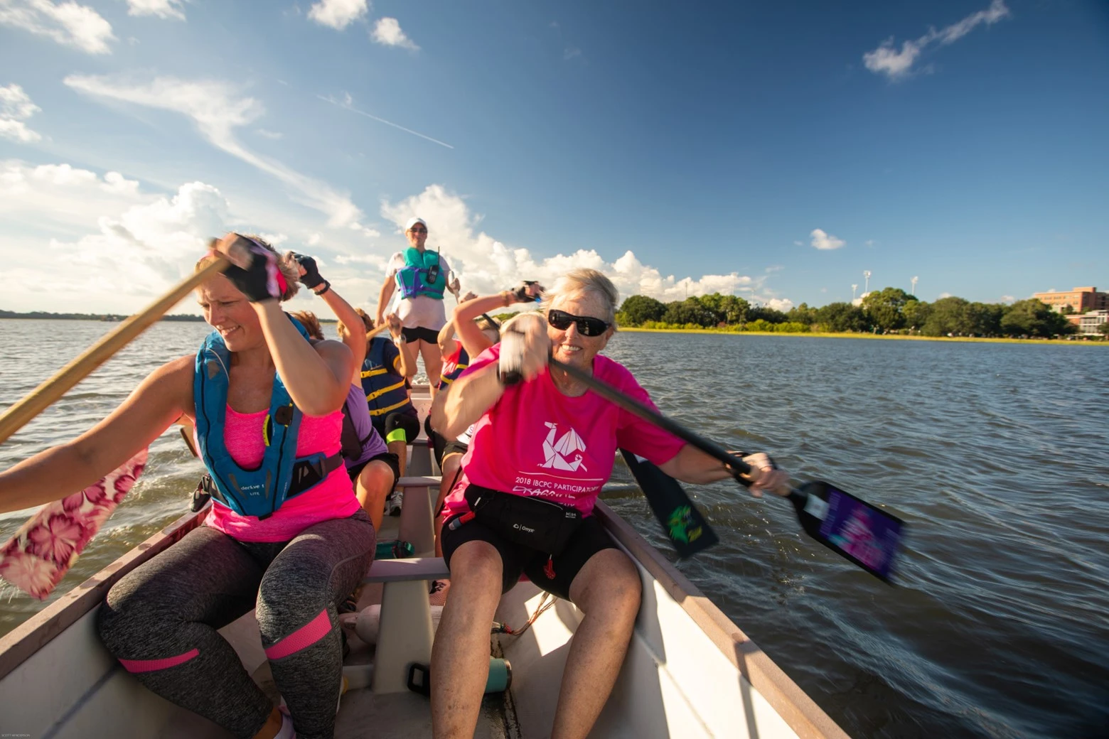 Dragon boat rowers Dragon boat rowers