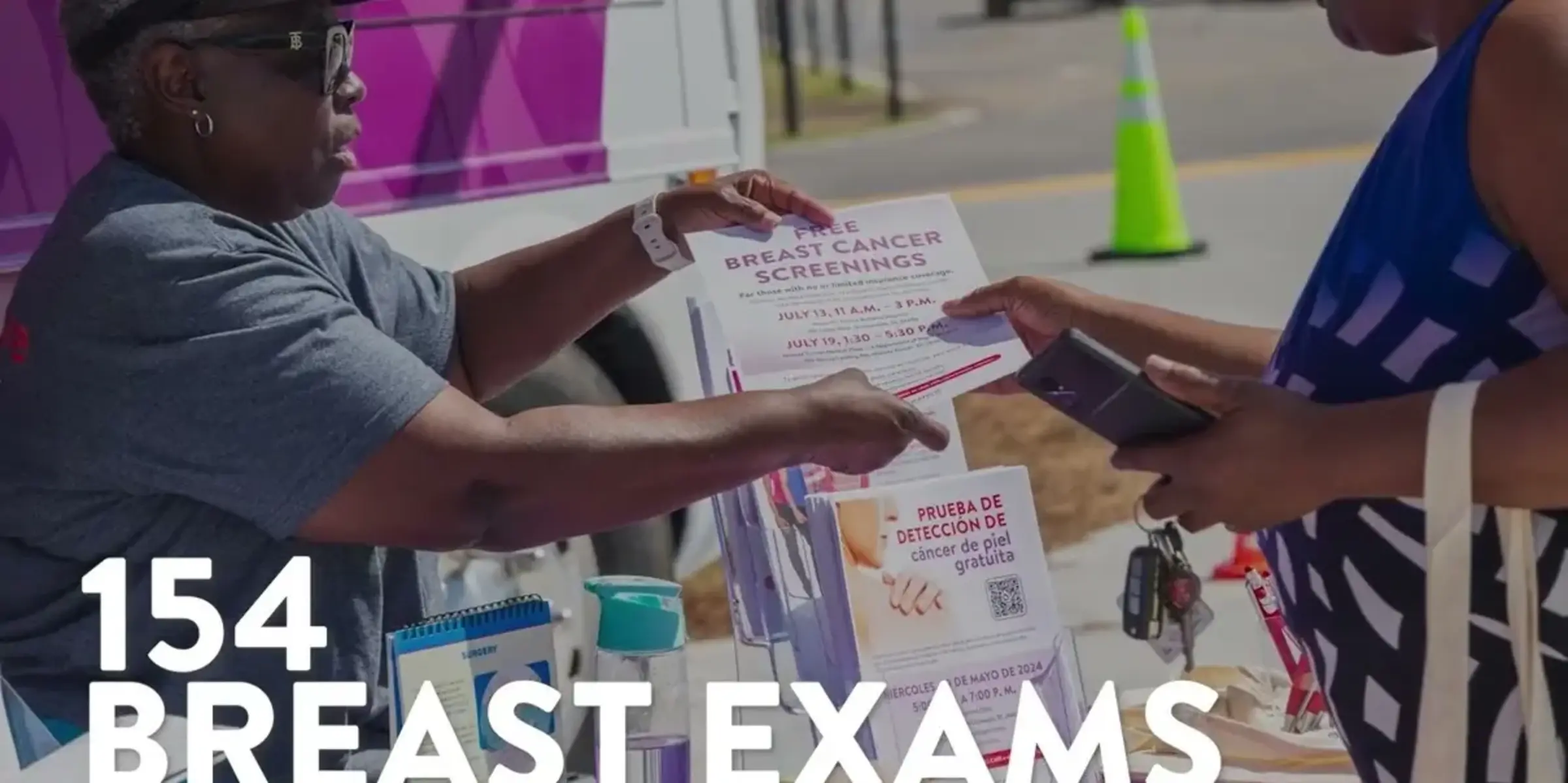 154 breast exams