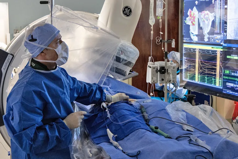 Heart and vascular procedure