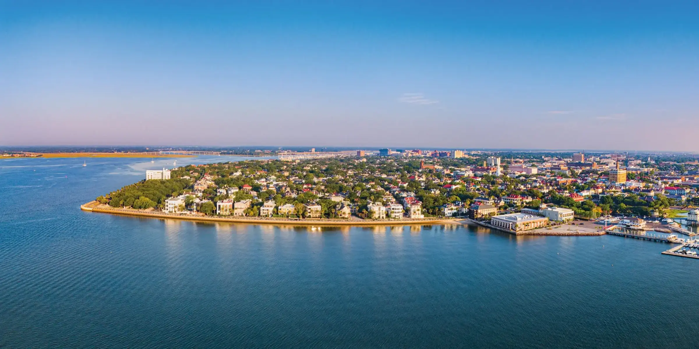 Charleston from afar