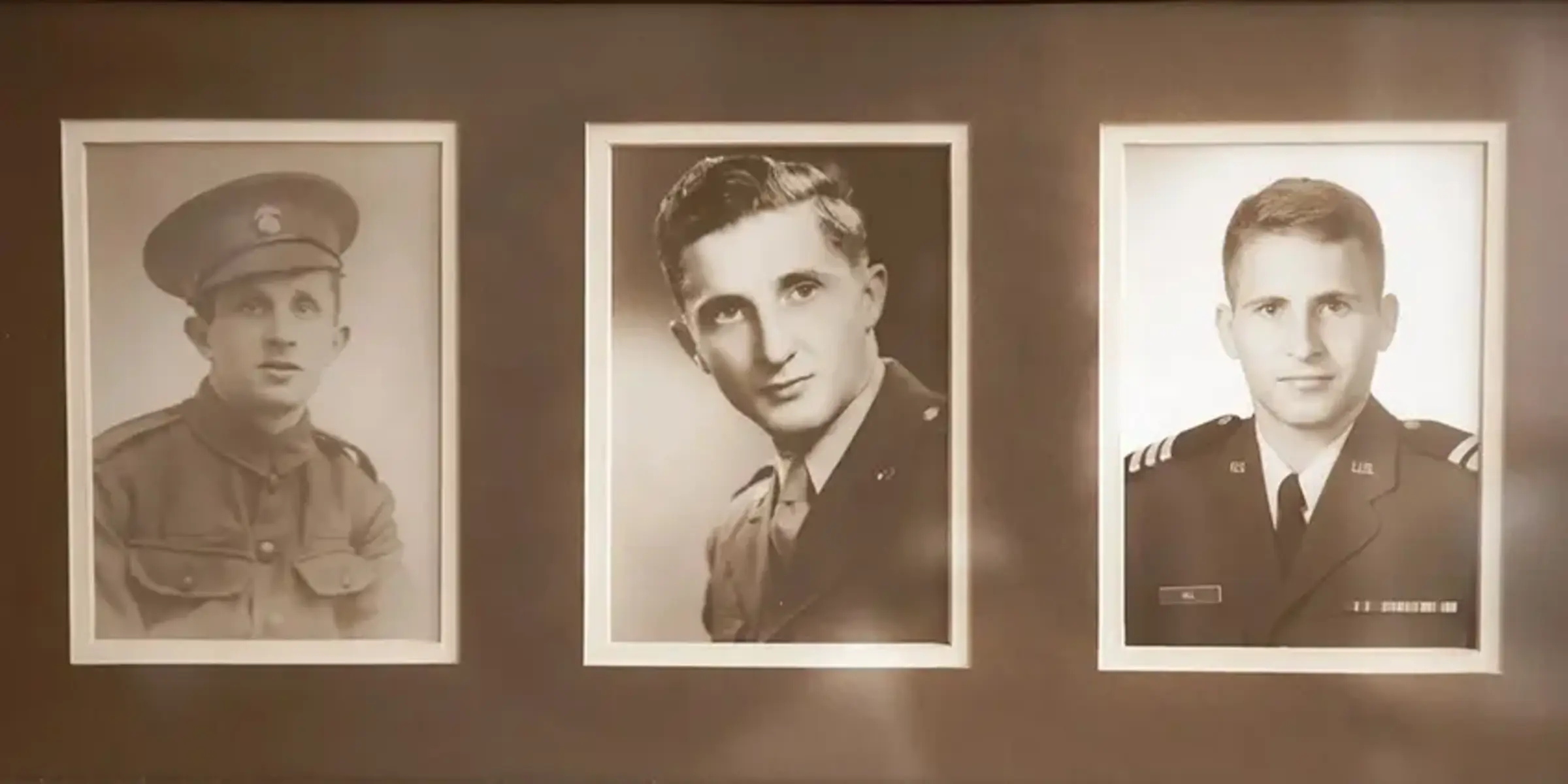 old army photo ken hill and family