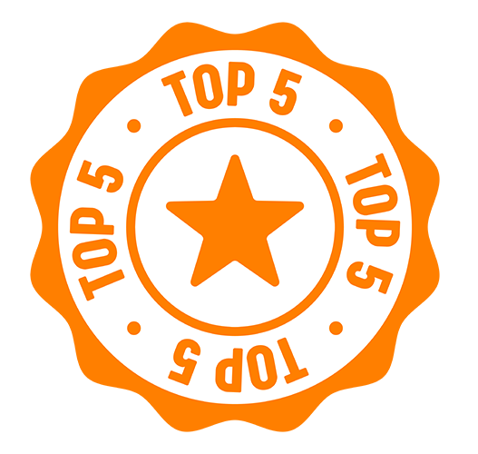 Top-5-badge