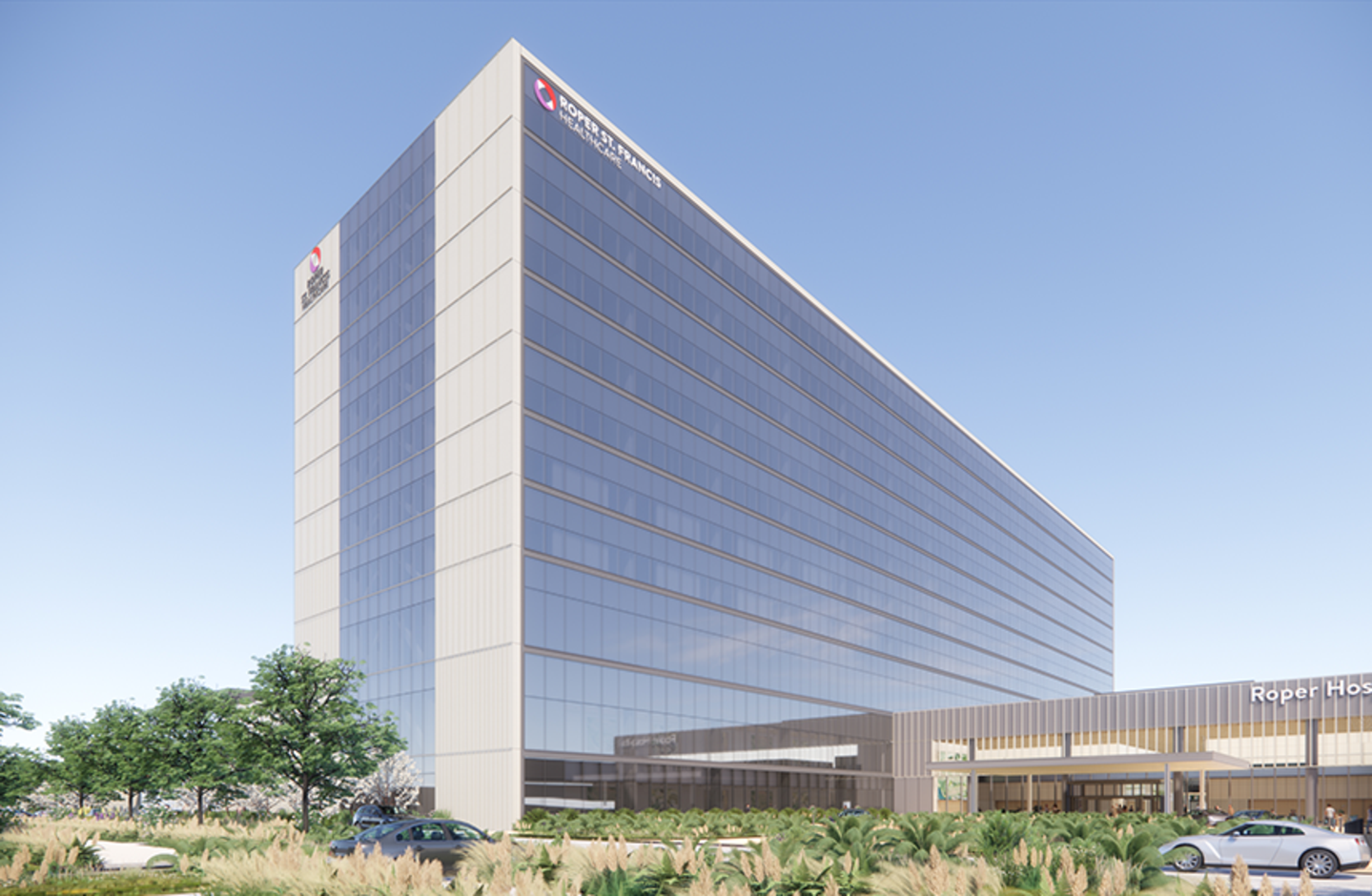 Roper Hospital medical campus rendering
