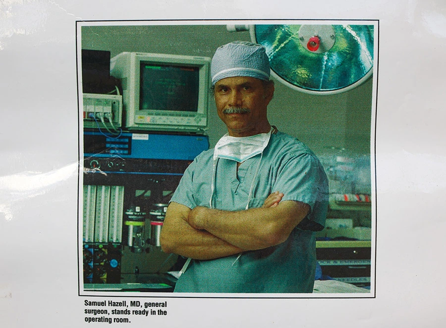 Dr. Sam Hazell profile