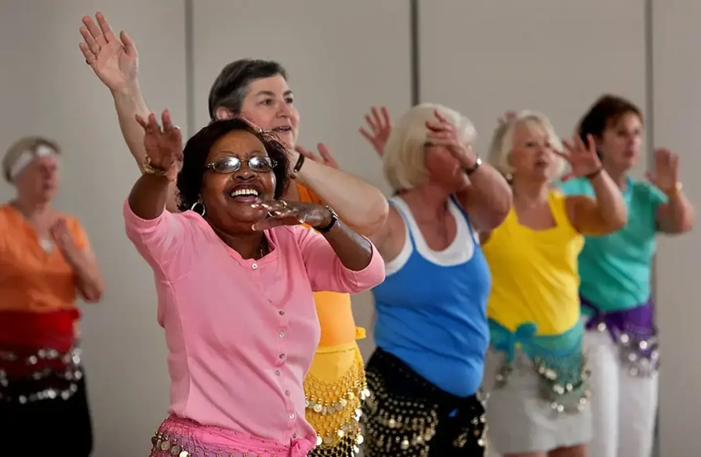 dance class at senior center