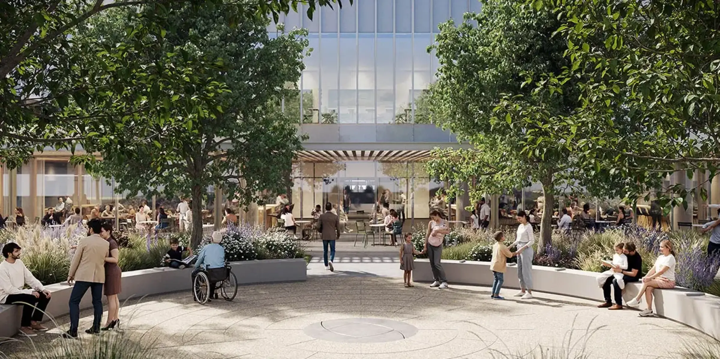 Future Roper Hospital healing garden