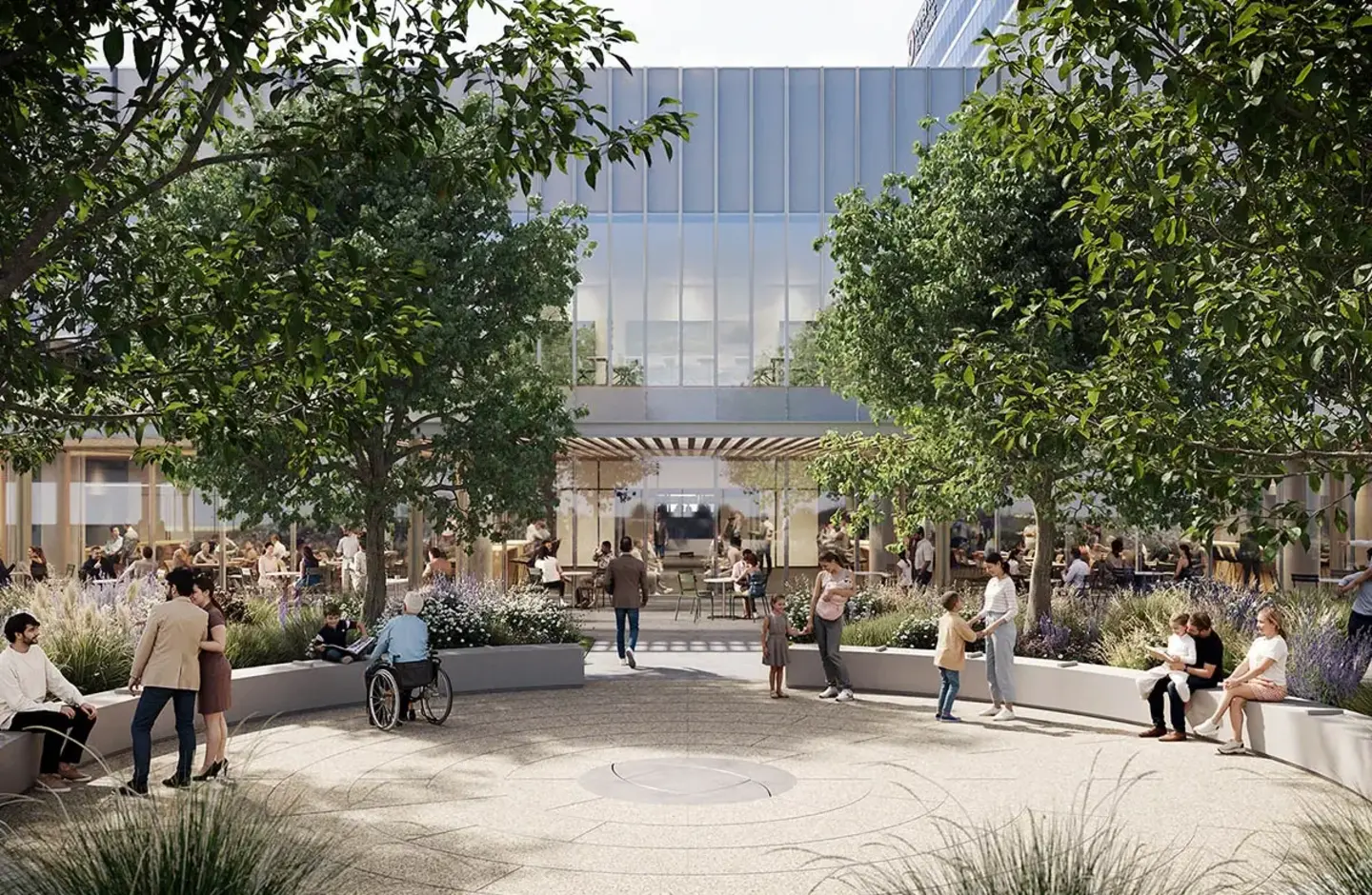 Future Roper Hospital healing garden