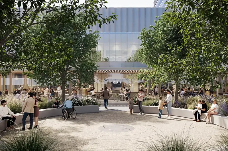 Future Roper Hospital healing garden