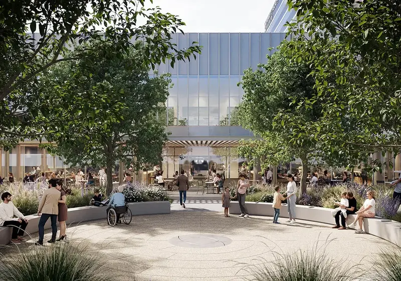 Future Roper Hospital healing garden