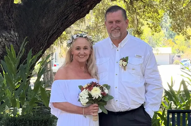 Cathy Williams, BSSF Nurse, and husband