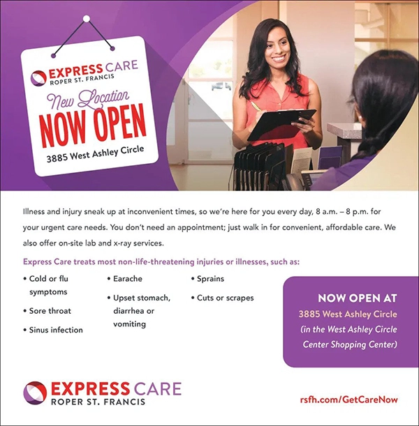 Express Care Bees Ferry flyer