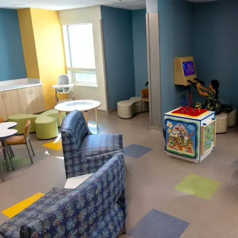 Children's unit playroom
