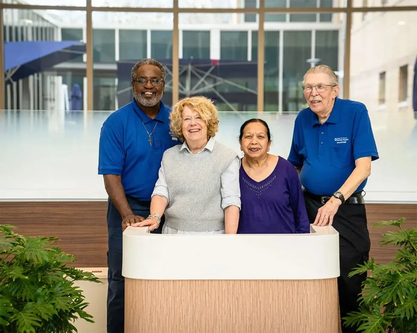 Volunteers at Berkeley Hospital