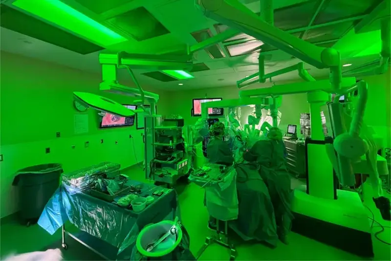 Dr. Jorge Lagares-García 2000th procedures robotic colorectal surgery