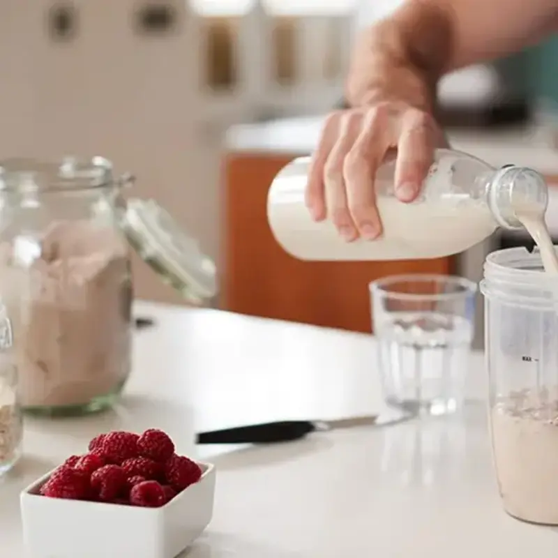 Making a shake