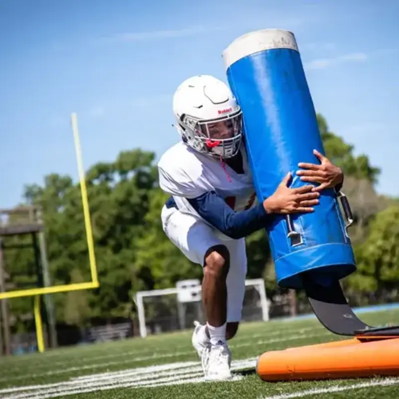 Football tackle practice