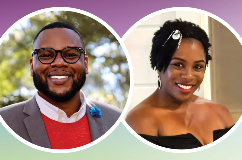 Darrell Mitchell and Shalonda Steed