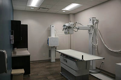 xray machine at Express Care Bees Ferry