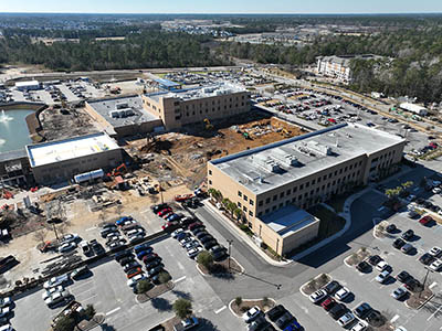 January Aerial View from parking lot thumbnail